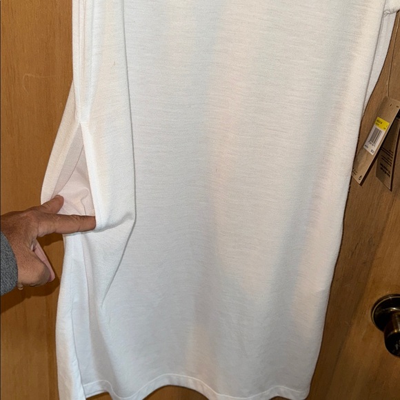 NWT Nike Women's White Swim Hooded Cover-Up - Picture 3 of 6